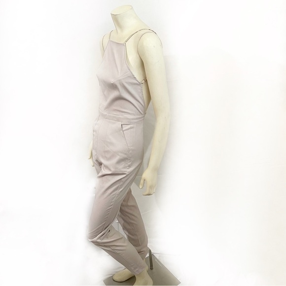 Reformation Open Back Jumpsuit Tan Size S - Picture 3 of 8